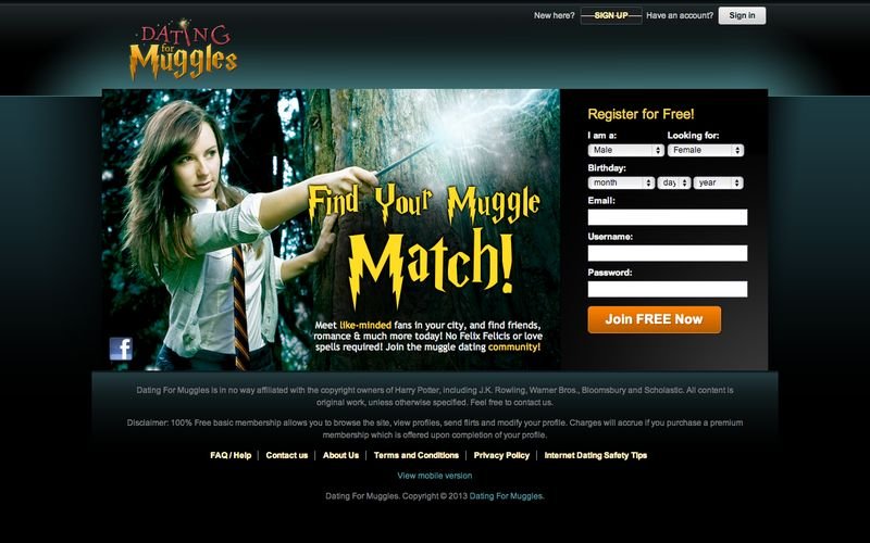 dating for muggles lp